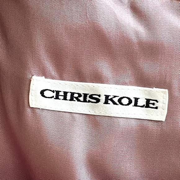 Chris Kole Couture elegant Detail Shimmer evening dress - Picture 5 of 5